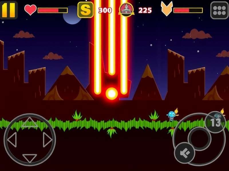 Spike Saga Gameplay Screenshot